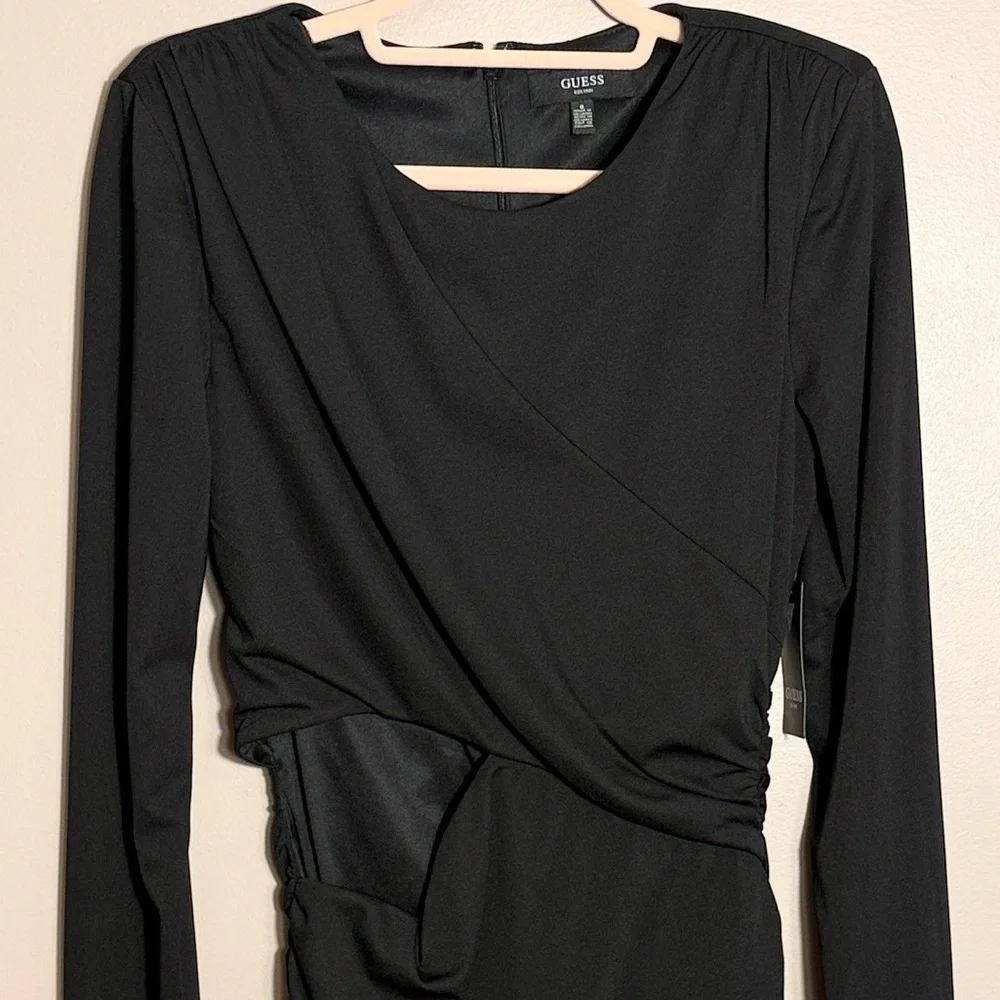Guess Long Sleeve Cutout Dress - Picture 3 of 9